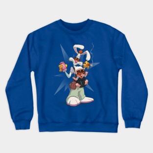 Hungover Rabbit Crewneck Sweatshirt